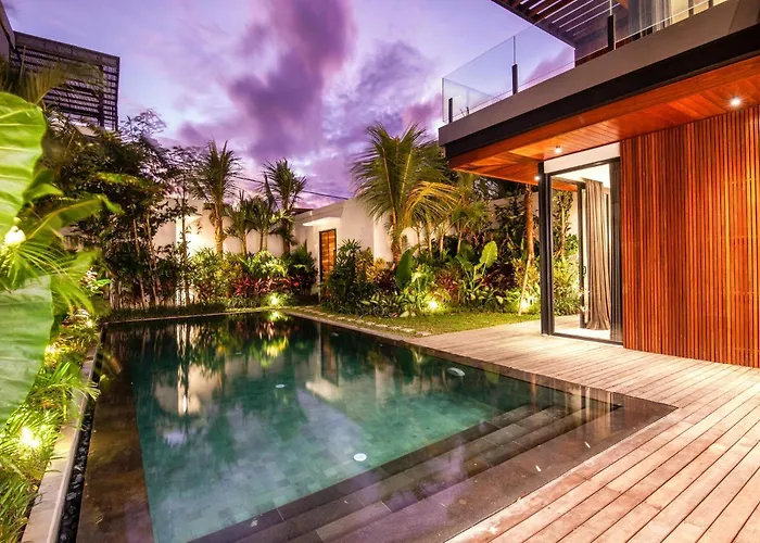Villa Chic 4Br, 200M To Canggu'S Blissful Beach Haven