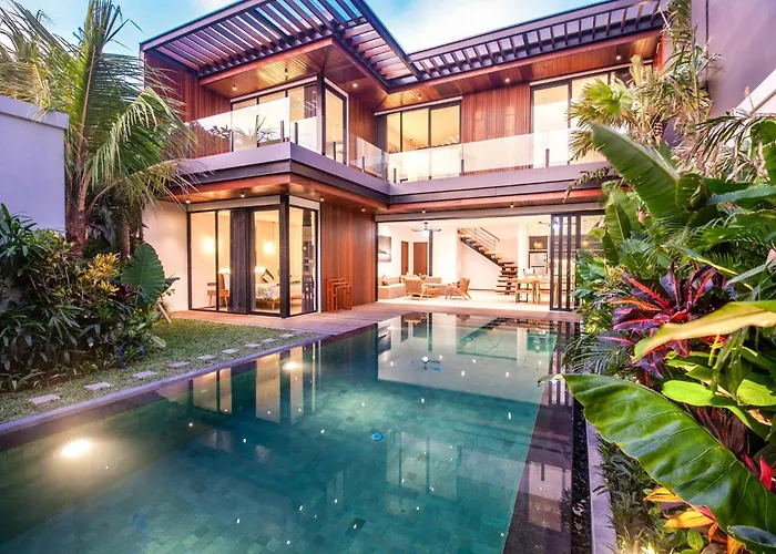 Villa Chic 4Br, 200M To Canggu'S Blissful Beach Haven *