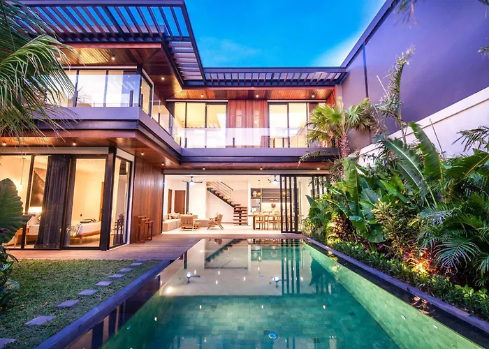 Villa Chic 4Br, 200M To Canggu'S Blissful Beach Haven Canggu (Bali)