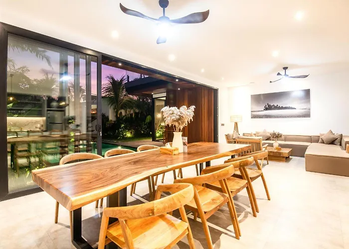 Chic 4Br, 200M To Canggu'S Blissful Beach Haven *