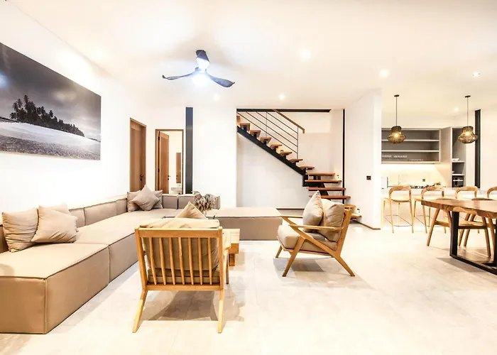 Chic 4Br, 200M To Canggu'S Blissful Beach Haven Villa