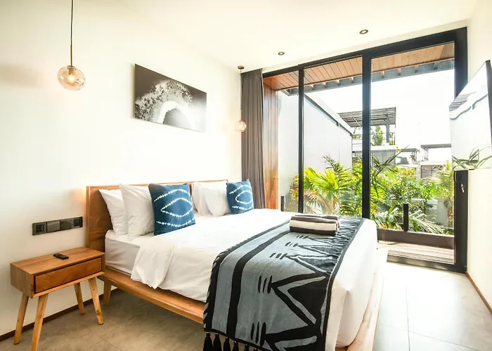 Villa Chic 4Br, 200M To Canggu'S Blissful Beach Haven *