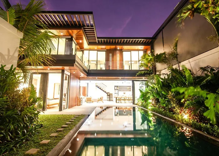 Chic 4br, 200m To Canggu's Blissful Haven ヴィラ