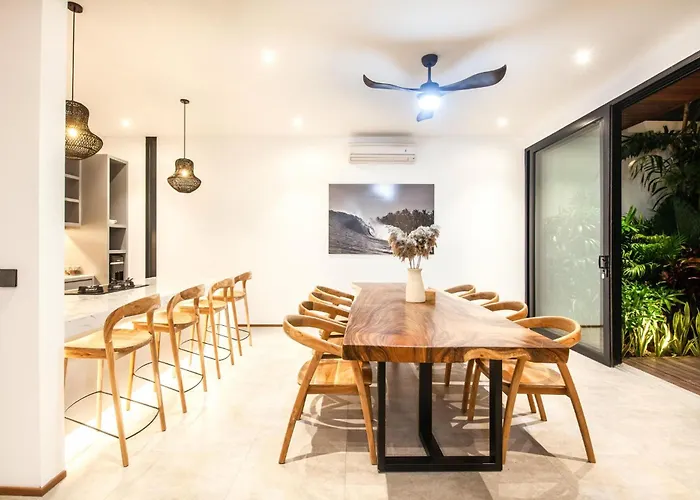 Villa Chic 4Br, 200M To Canggu'S Blissful Beach Haven Canggu (Bali)