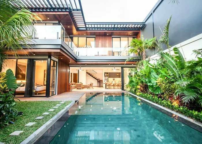 Chic 4Br, 200M To Canggu'S Blissful Beach Haven Villa *
