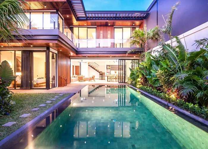 Chic 4Br, 200M To Canggu'S Blissful Beach Haven *